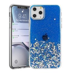 Fusion glue glitter silikoonist ümbris Apple iPhone 13 Pro Max siniseks hind ja info | Telefoni kaaned, ümbrised | kaup24.ee
