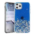 Fusion glue glitter силиконовый чехол для Apple iPhone 13 Pro синий