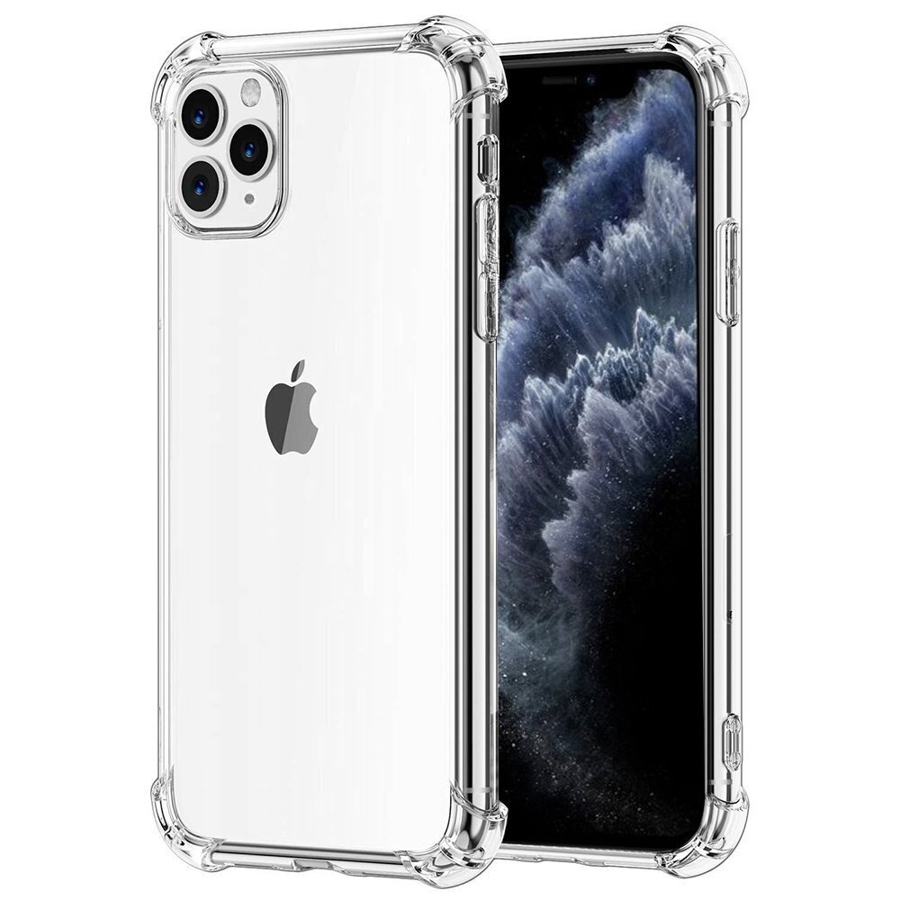 Hallo Anti Shock Case 0.5 mm Silikoonist telefoniümbris Apple iPhone 13 Pro Läbipaistev hind ja info | Telefoni kaaned, ümbrised | kaup24.ee