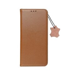 Кожаный чехол Forcell SMART PRO для Samsung Galaxy S21 Plus, коричневый цена и информация | Чехлы для телефонов | kaup24.ee
