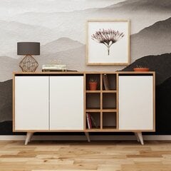 Kummut Kalune Design Seria, pruun/valge цена и информация | Комоды | kaup24.ee