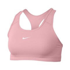 Спортивный бюстгальтер женский Nike Swoosh Bra W BV3636-630, розовый цена и информация | Спортивная одежда для женщин | kaup24.ee
