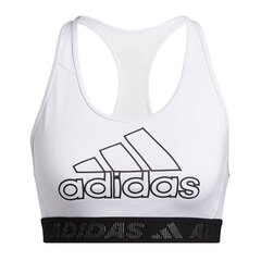 Naiste spordirinnahoidja Adidas Dont Rest Bos Bra W GM2828, valge hind ja info | Naiste spordiriided | kaup24.ee