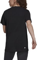 Футболка Adidas W Fi 3B Tee Black H24100/M цена и информация | Футболка женская | kaup24.ee