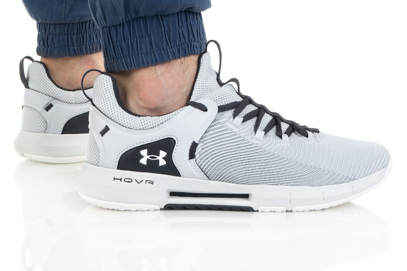 Meeste tossud Under Armour HOVR APEX 2 3023009-101, hall цена и информация | Spordi- ja vabaajajalatsid meestele | kaup24.ee