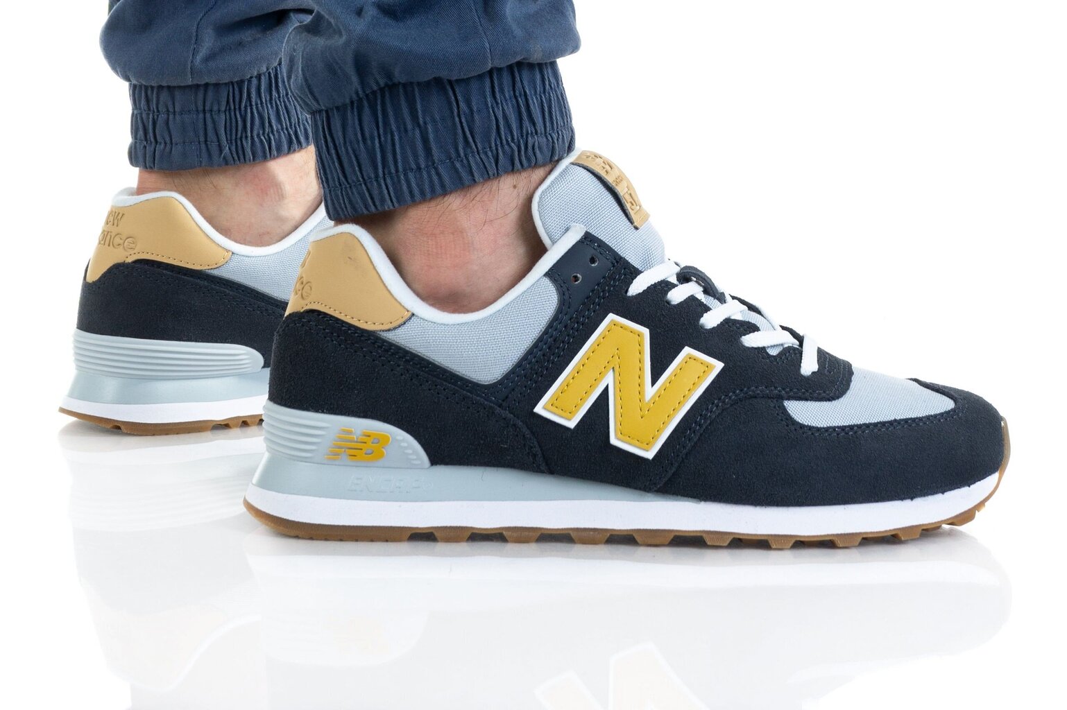 Meeste spordijalatsid New Balance 574 ML574NA2, sinine hind ja info | Spordi- ja vabaajajalatsid meestele | kaup24.ee