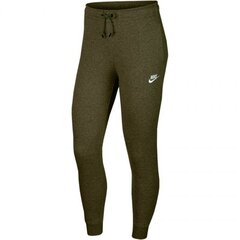 Спортивные штаны женские Nike NSW Essential Fleece W BV4095 368, зеленые цена и информация | Спортивная одежда для женщин | kaup24.ee