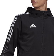Sportlik džemper meestele Adidas Tiro 21 Windbreaker M GP4967, must hind ja info | Meeste spordiriided | kaup24.ee