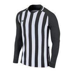 Футболка мужская Nike Striped Division III LS Jersey M 894087010, черная цена и информация | Мужские футболки | kaup24.ee