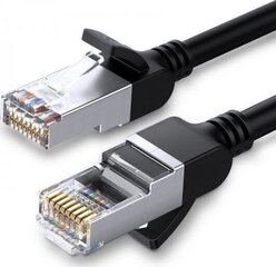 Сетевой кабель Ugreen NW101 CAT 6 UTP, круглый, 0,5 м, черный цена и информация | Кабели и провода | kaup24.ee