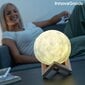 Laetav led kuu lamp Moondy Innovagoods hind ja info | Laualambid | kaup24.ee