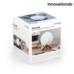 Laetav led kuu lamp Moondy Innovagoods hind ja info | Laualambid | kaup24.ee