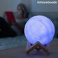 Laetav led kuu lamp Moondy Innovagoods hind ja info | Laualambid | kaup24.ee