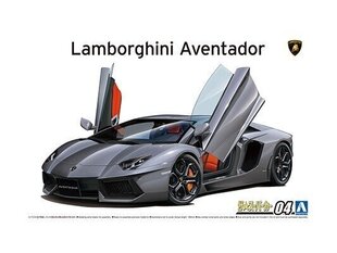 Aoshima - '11 Lamborghini Aventador LP700-4, 1/24, 05864 цена и информация | Конструкторы и кубики | kaup24.ee