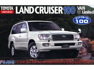 Сборная модель для склеивания Fujimi - Toyota Land Cruiser 100 Van VX Limited (HDJ101K), 1/24, 03804 цена и информация | Конструкторы и кубики | kaup24.ee