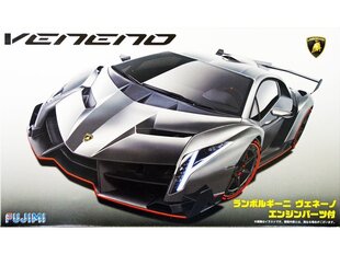 Fujimi - Lamborghini Veneno with Engine, 1/24, 12592 hind ja info | Klotsid ja konstruktorid | kaup24.ee