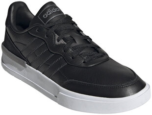 Adidas Jalatsid Clubcourt Black H68182/9.5 hind ja info | Spordi- ja vabaajajalatsid meestele | kaup24.ee