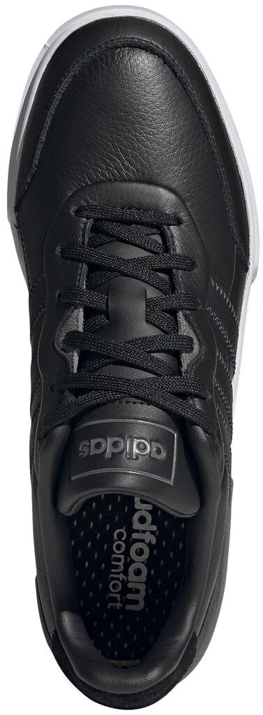 Adidas Jalatsid Clubcourt Black H68182/9.5 hind ja info | Spordi- ja vabaajajalatsid meestele | kaup24.ee