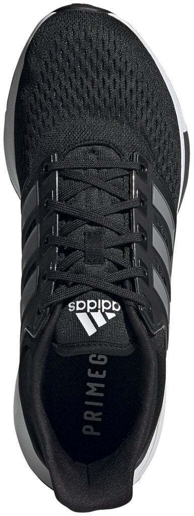 Spordijalatsid meestele Adidas Eq21 Run Black H00512, must цена и информация | Spordi- ja vabaajajalatsid meestele | kaup24.ee