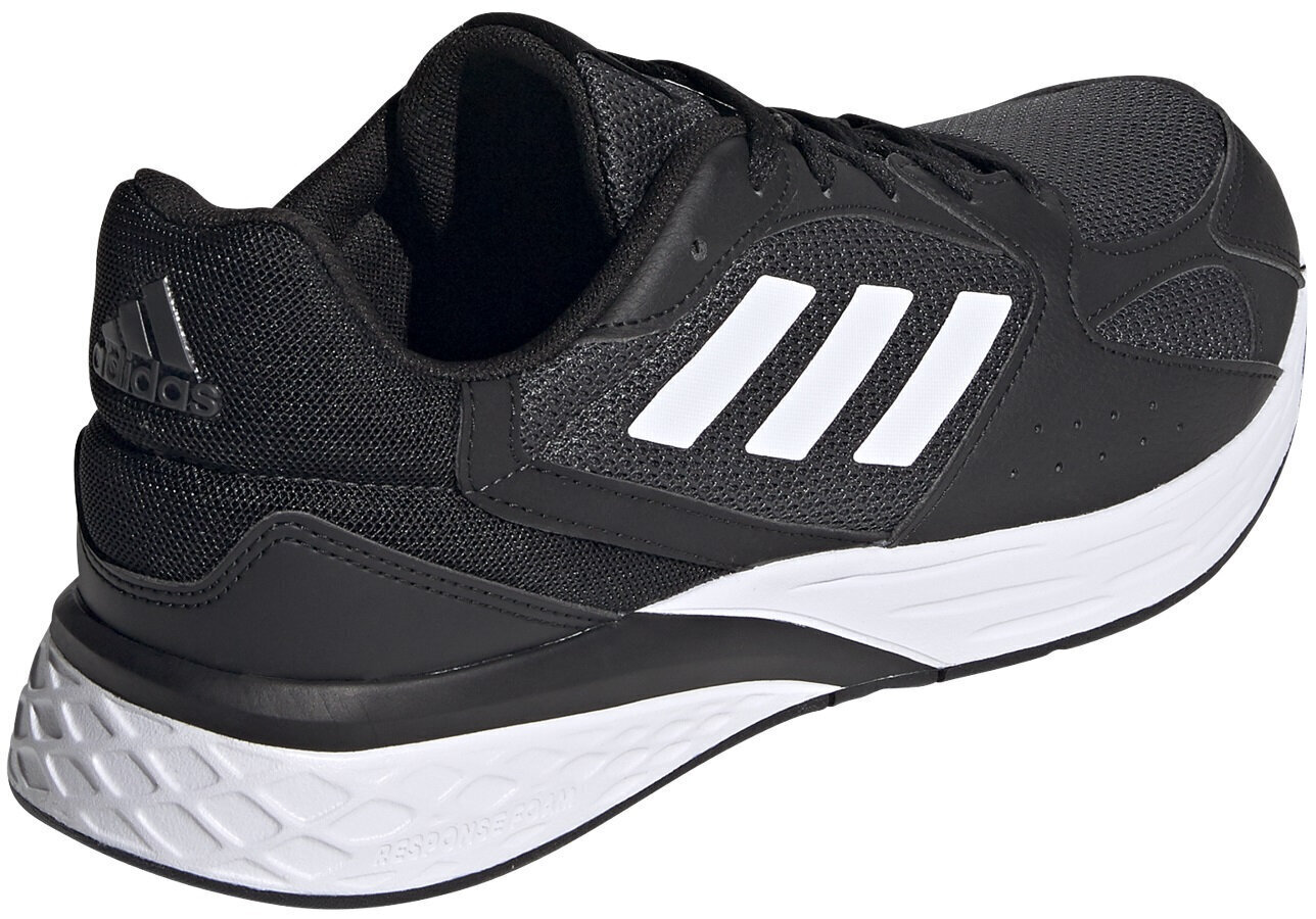 Spordijalatsid meestele Adidas Response Run Black FY9580, must цена и информация | Spordi- ja vabaajajalatsid meestele | kaup24.ee