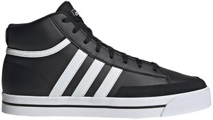 Spordijalatsid meestele Adidas Retrovulc Mid Black H02214, must hind ja info | Spordi- ja vabaajajalatsid meestele | kaup24.ee