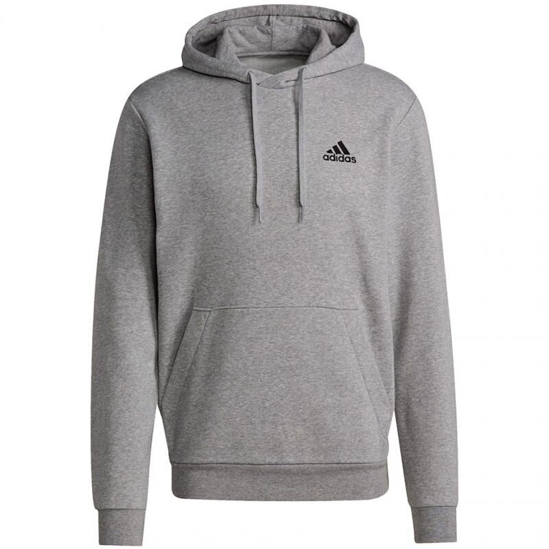 Meeste dressipluus Adidas Essentials Fleece M H12213, hall hind ja info | Meeste pusad | kaup24.ee