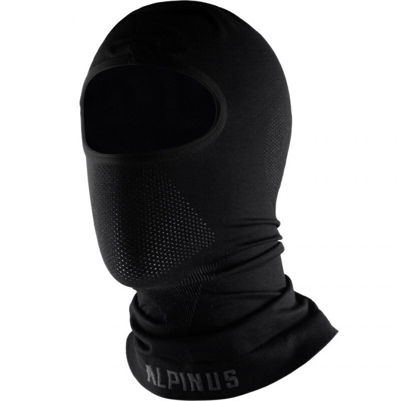 Termo balaklava täiskasvanutele Alpinus Active Balaclava GT43249, must цена и информация | Meeste soe pesu | kaup24.ee