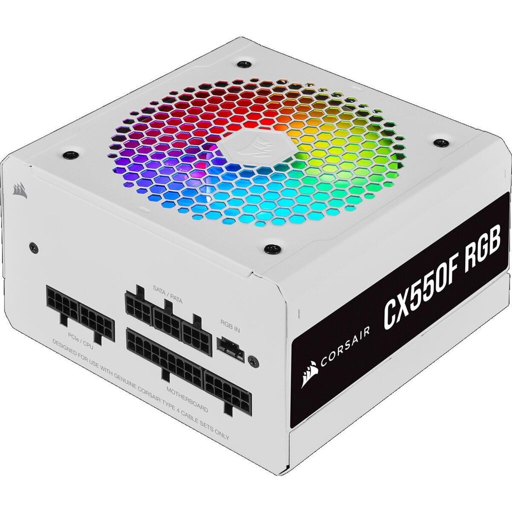 Corsair CX550F RGB hind ja info | Toiteplokid (PSU) | kaup24.ee