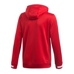 Poiste dressipluus Adidas Team 19 Hoody JR DX7341, punane hind ja info | Poiste kampsunid, vestid ja jakid | kaup24.ee
