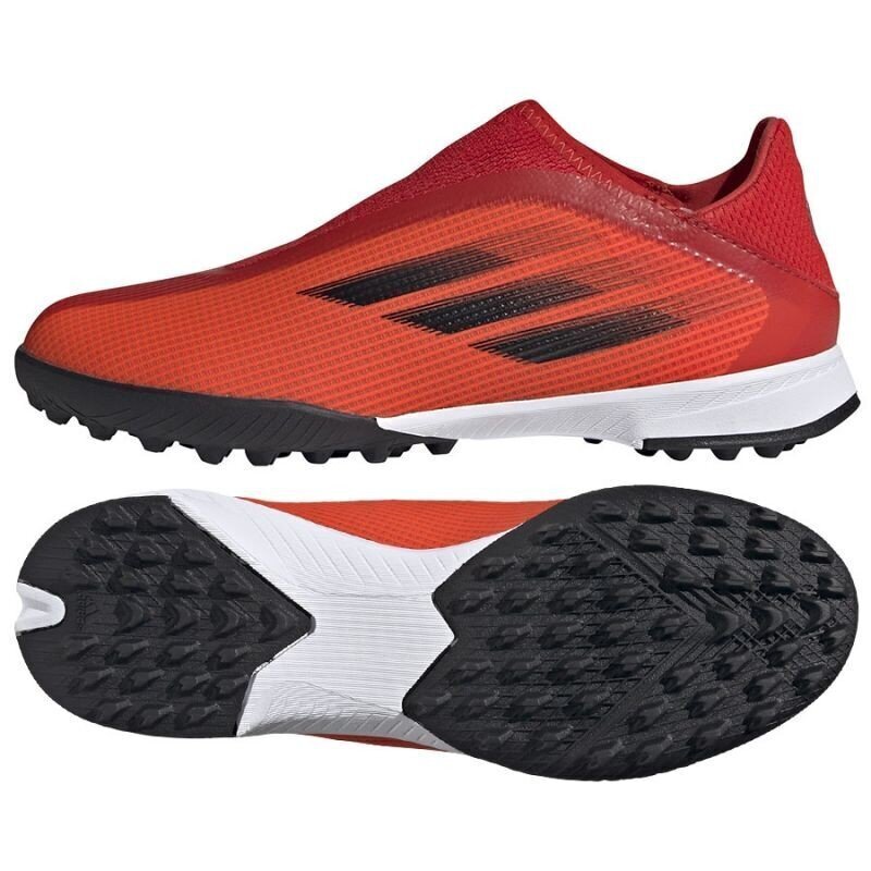 Laste puutsad Adidas X Speedflow 3 LL TF Jr FY3255, punased hind ja info | Laste spordijalatsid | kaup24.ee