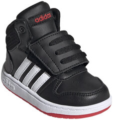 Детские кеды Adidas Hoops Mid 2.0 I Black FY9291/9K цена и информация | Детская спортивная обувь | kaup24.ee