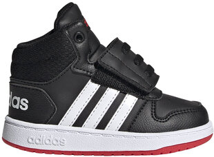 Детские кеды Adidas Hoops Mid 2.0 I Black FY9291/9K цена и информация | Детская спортивная обувь | kaup24.ee