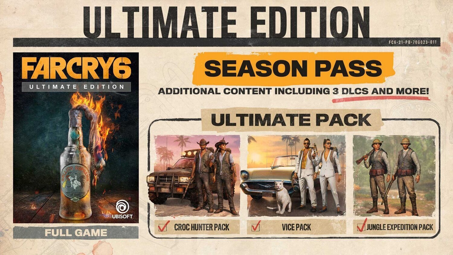 PS4 Far Cry 6 Ultimate Edition incl. Season Pass and Ultimate Pack hind ja info | Arvutimängud, konsoolimängud | kaup24.ee