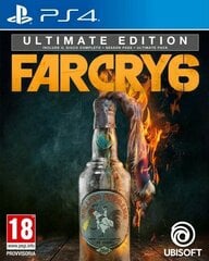 PS4 Far Cry 6 Ultimate Edition incl. Season Pass and Ultimate Pack цена и информация | Компьютерные игры | kaup24.ee