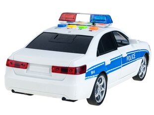 Полицейский автомобиль со звуком и фарами цена и информация | Развивающий мелкую моторику - кинетический песок KeyCraft NV215 (80 г) детям от 3+ лет, бежевый | kaup24.ee