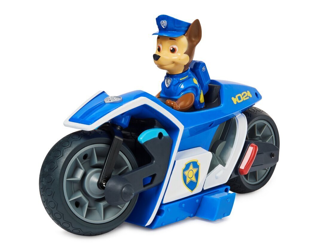 Raadio teel juhitav mootorratas Käpapatrull (Paw Patrol) Chase, 6061806 hind ja info | Poiste mänguasjad | kaup24.ee