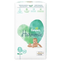 Подгузники Pampers Harmonie VP S1, 50 шт. цена и информация | Подгузники | kaup24.ee