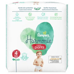 Püksmähkmed Pampers Harmonie Pants VP S4, 24 tk цена и информация | Подгузники | kaup24.ee