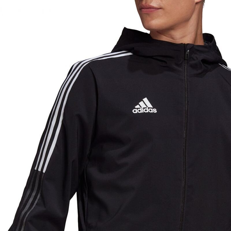 Meeste dressipluus Adidas Tiro 21 Windbreaker M GP4967, must hind ja info | Meeste spordiriided | kaup24.ee