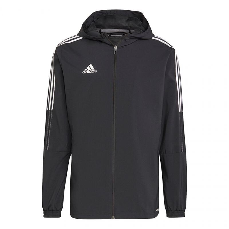 Meeste dressipluus Adidas Tiro 21 Windbreaker M GP4967, must hind ja info | Meeste spordiriided | kaup24.ee