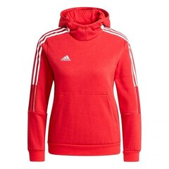 Джемпер детский Adidas Tiro 21 Sweat Hoody Jr, GM7338, красный цена и информация | Свитеры, жилетки, пиджаки для девочек | kaup24.ee