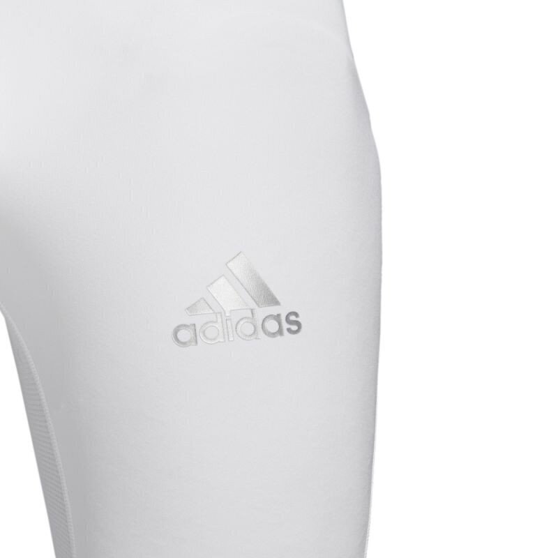 Lühikesed spordipüksid Adidas AlphaSkin, valge hind ja info | Jalgpalli varustus ja riided | kaup24.ee