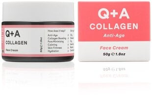 Крем для лица Q+A Collagen, 50 г цена и информация | Кремы для лица | kaup24.ee