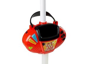 Караоке-микрофон со светодиодной подсветкой и MP3 цена и информация | Развивающие игрушки и игры | kaup24.ee