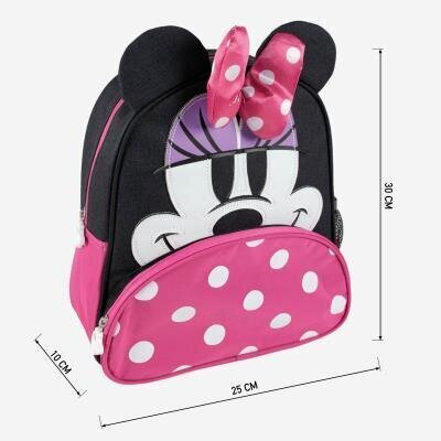 Koolikott Minnie Mouse, roosa, 25,5 x 30 x 10 cm hind ja info | Koolikotid, sussikotid | kaup24.ee