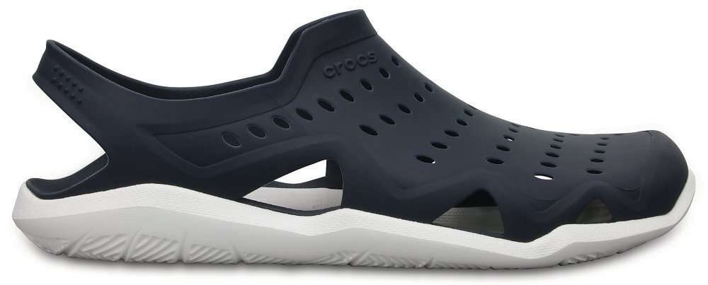 Meeste jalanõud Crocs™ Swiftwater Wave, tumesinine hind ja info | Meeste plätud, sussid | kaup24.ee