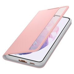 Samsung Smart Clear View Standing Cover, telefonile Samsung Galaxy S21+ 5G (S21 Plus 5G), roosa hind ja info | Telefoni kaaned, ümbrised | kaup24.ee