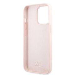 KLHCP13LSSKCI Karl Lagerfeld and Choupette Liquid Silicone Case for iPhone 13 Pro Pink hind ja info | Telefoni kaaned, ümbrised | kaup24.ee