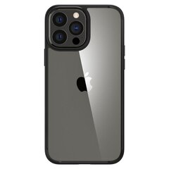 Telefoniümbris Spigen telefonile iPhone 13 Pro Max, läbipaistev/must цена и информация | Чехлы для телефонов | kaup24.ee