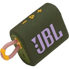 JBL Go 3, зеленый цена и информация | Аудио колонки | kaup24.ee